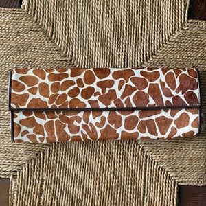 Clutch - new, cow fur  (real)